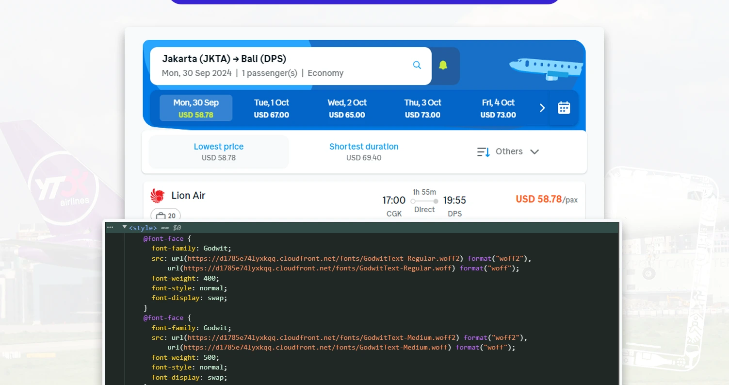 Flight-Ticket-Data-API-Scraping